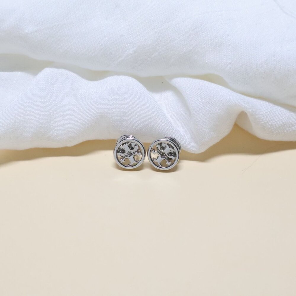 Tory Burch Silver Earrings